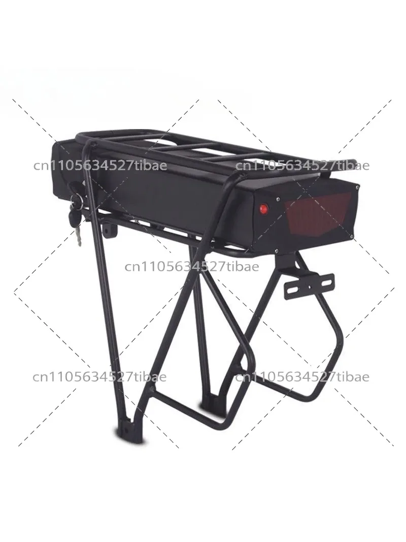 36V 48V 52V Lithium Battery Box for Mountain Electric Bike Rear Frame - Waterproof & Durable Battery Shell