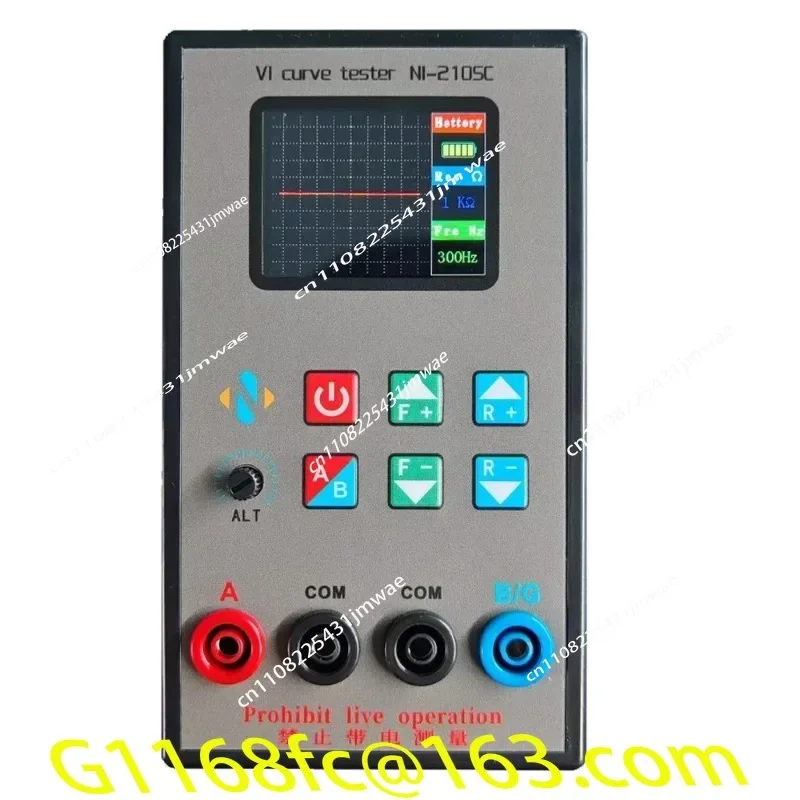 NI-210SC Dual Channle VI Curve Tester Circuit Board Repair Testing Tool Internal Resistance Frequency Adjustable part