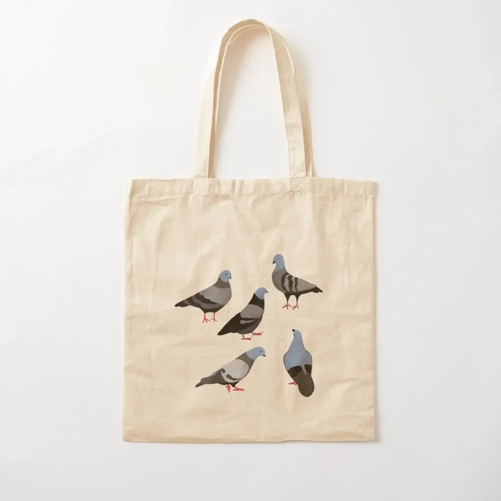 Design 33 - The Pigeons Tote Bag tote men's men sac pour femme