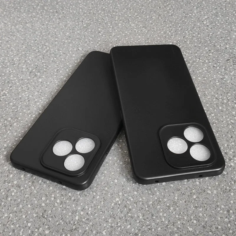 

For Huawei Honor X8D 4G Case Black Matte Soft Silicon Back Cover For Honor X8D HonorX8D Cases Full Protective Bumper