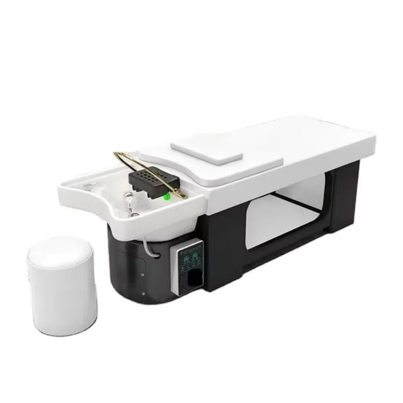 

SENZHI New PP Material Shampoo Bed Massage Bed with Water Circulation System Fumigation Machine