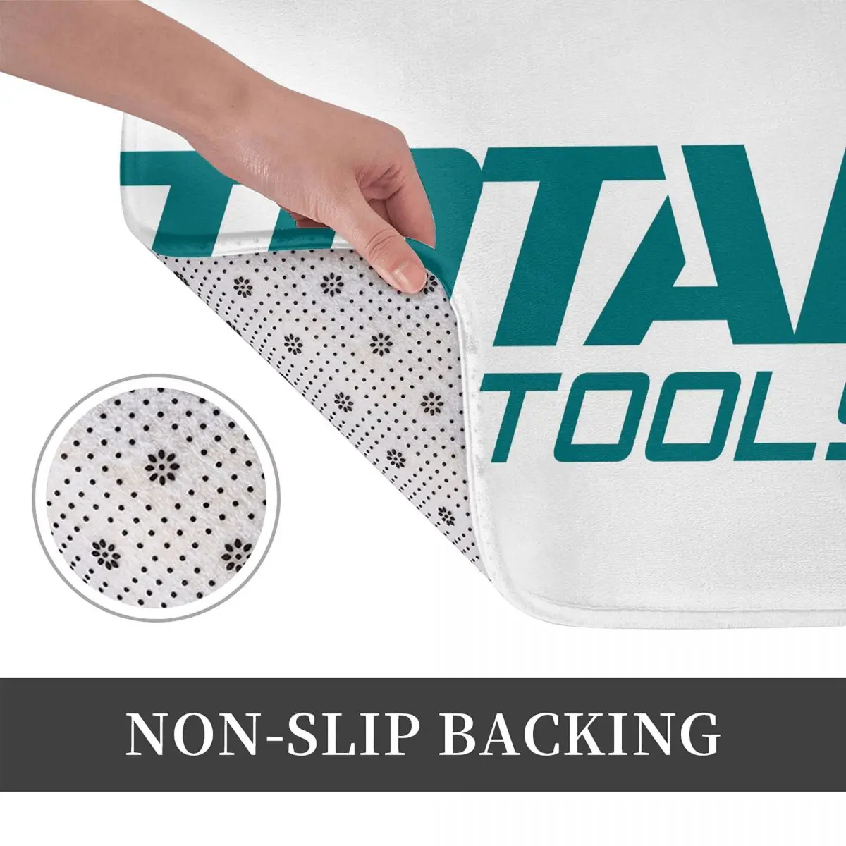 T-Total-S شعار عدم الانزلاق ممسحة الكلمة حصيرة المياه النفط برهان السجاد البساط للمطبخ مدخل المنزل الحمام مسند القدم الحصير #4