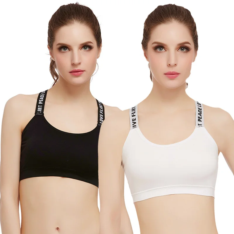 Soutien-gorge de Sport pour femmes, sous-vêtements de course, Push Up, sans couture, rembourré, pour Yoga, Fitness, étirements