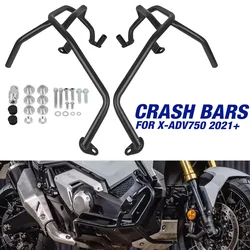 For HONDA XADV X-adv 750 XADV750 X-ADV750 2021-2025 2024 Crash Bar Motorcycle Engine Guard Bumper Stunt Cage Fairing Protection