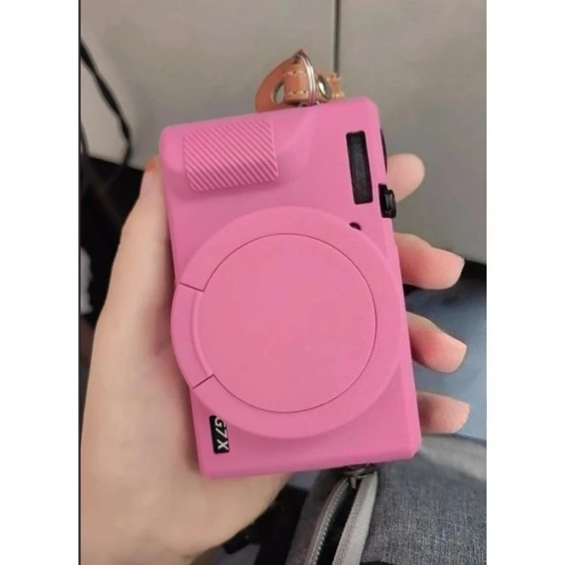 

Soft Silicone Camera Case For Canon G7X Mark III Mark Ll Body Rubber Case Bag For G7XII G7X2 G7XIII G7X3 With Lens Protector