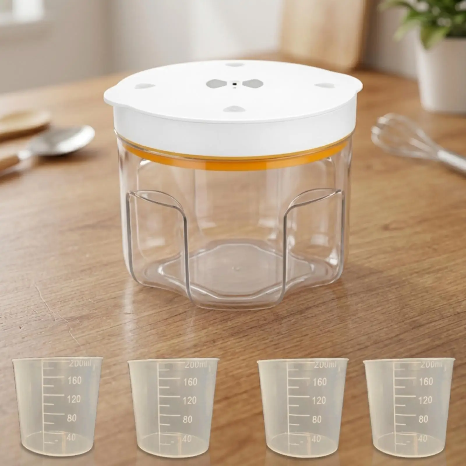 Resin Vacuum Chamber Bubble Vacuum Chamber with Measuring Cups Airtight for DIY Hobbyists, Craft Benches, Small Studios