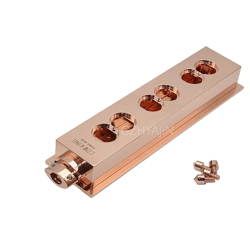 Latest COW KING BASE nano-copper power strip has hollowed out the 2-bit, 4-bit and 6-bit power strips as a whole