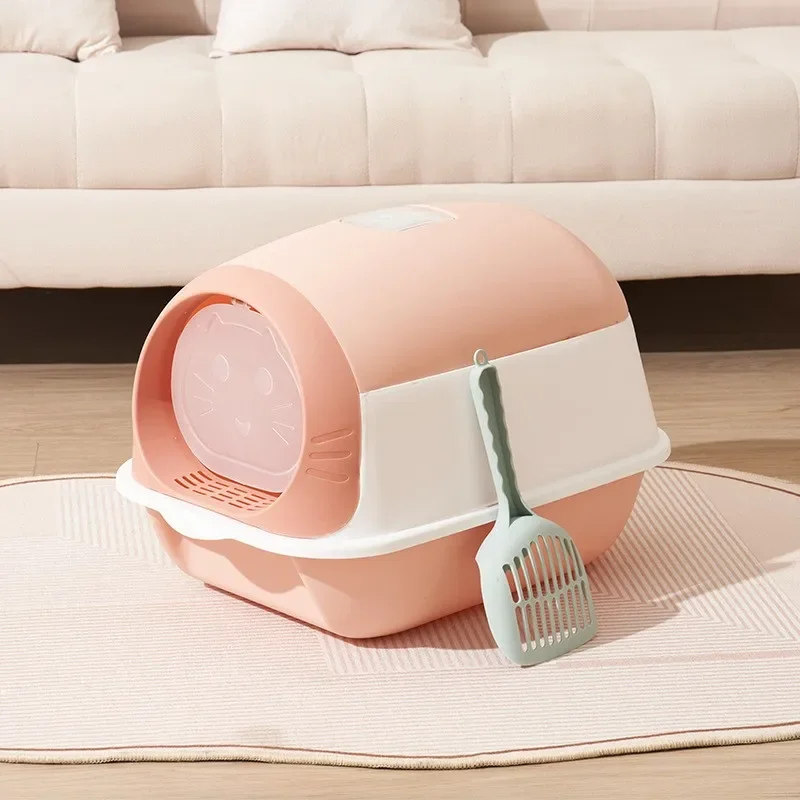 Factory Direct Sales High-quality Automatic Cat Litter Box Egg-shaped Closed Cat Toilet