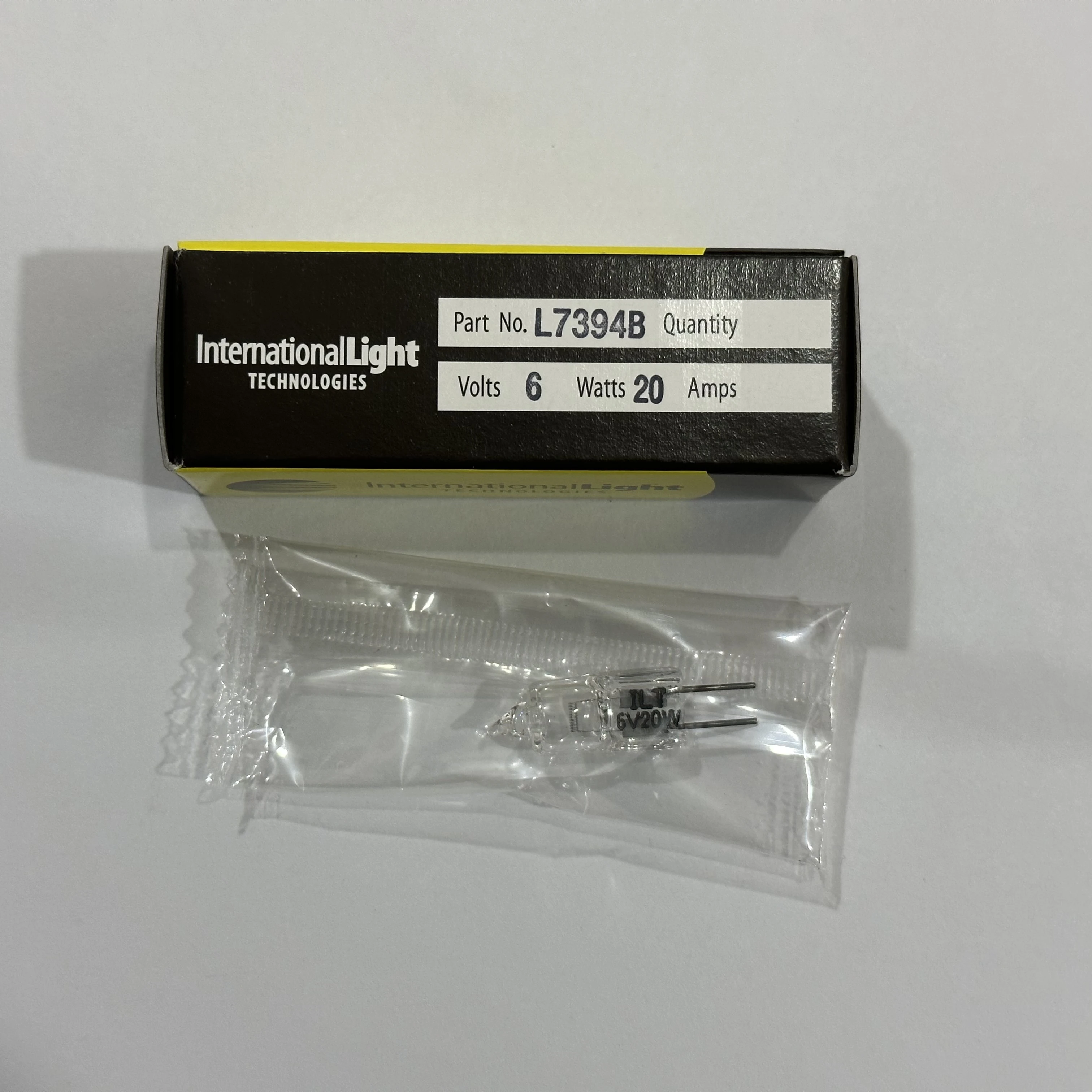 ILT L7394B L7394 6V20W  GLAMOUR MD1600 MD2000 Biochemical analyzer Bulb , G4 6V 20W Halogen lamp