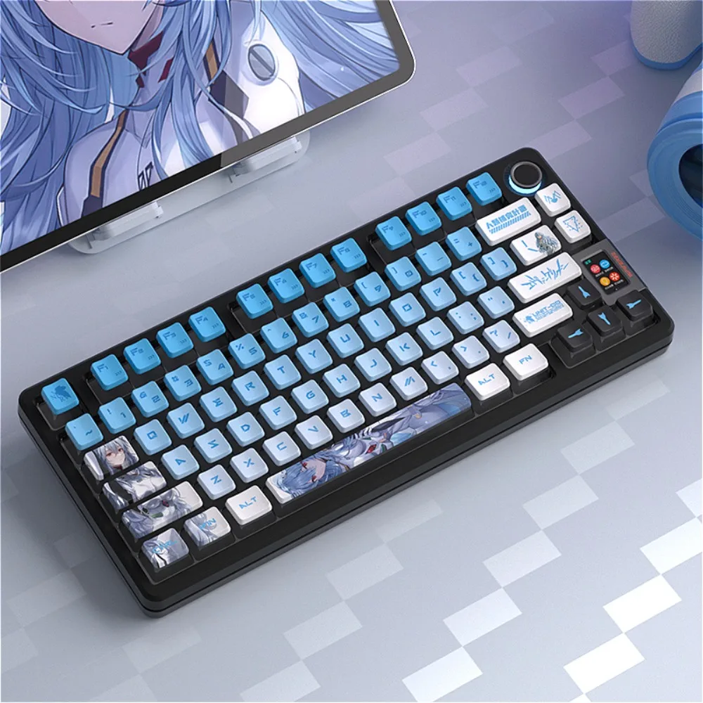 

122 key PBT anime keycaps OEM Height Aya Poli theme for mechanical keyboard