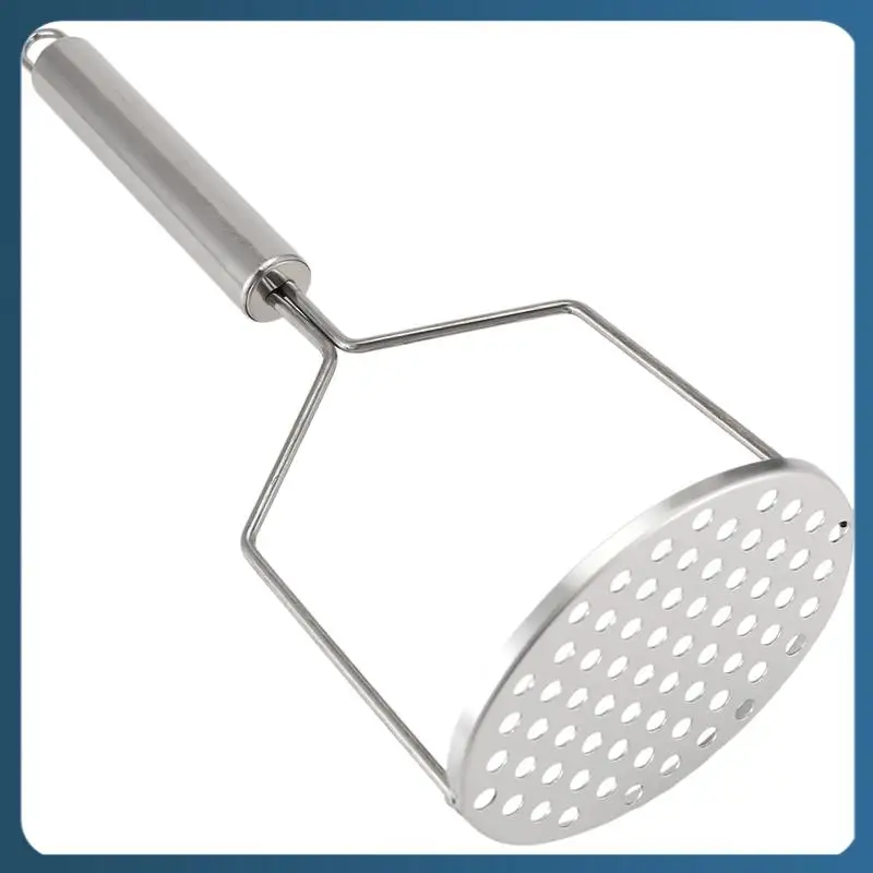 

AB02 Potato Masher 304 Stainless Steel Non Stick Hand Potatos Masher Potato Ricer Cooking And Kitchen Gadget Tool For Avocado