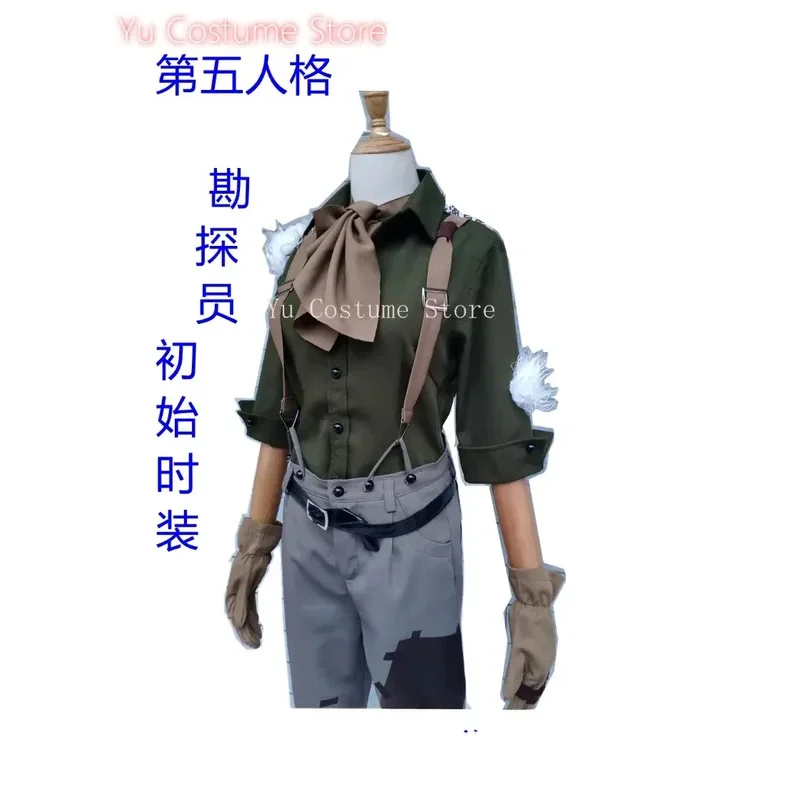 يو الهوية الخامس قبعة أنيقة على الموضة المنقب تأثيري حلي كوس لعبة أنيمي زي حفلة الهالوين لعب دور الملابس الملابس ؛ 3,v'5.t;8