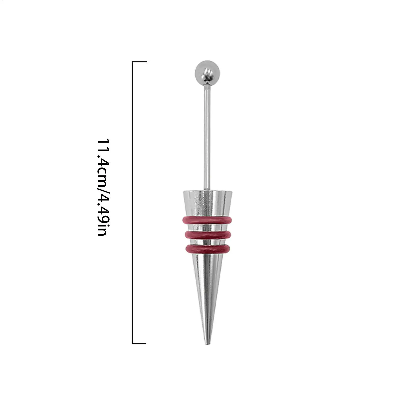 Wine Stopper Alloy Silicone Reusable Home Supplies Wine Pump Vacuum Stoppers for Christmas Halloween Bar Home Kitchen Dining