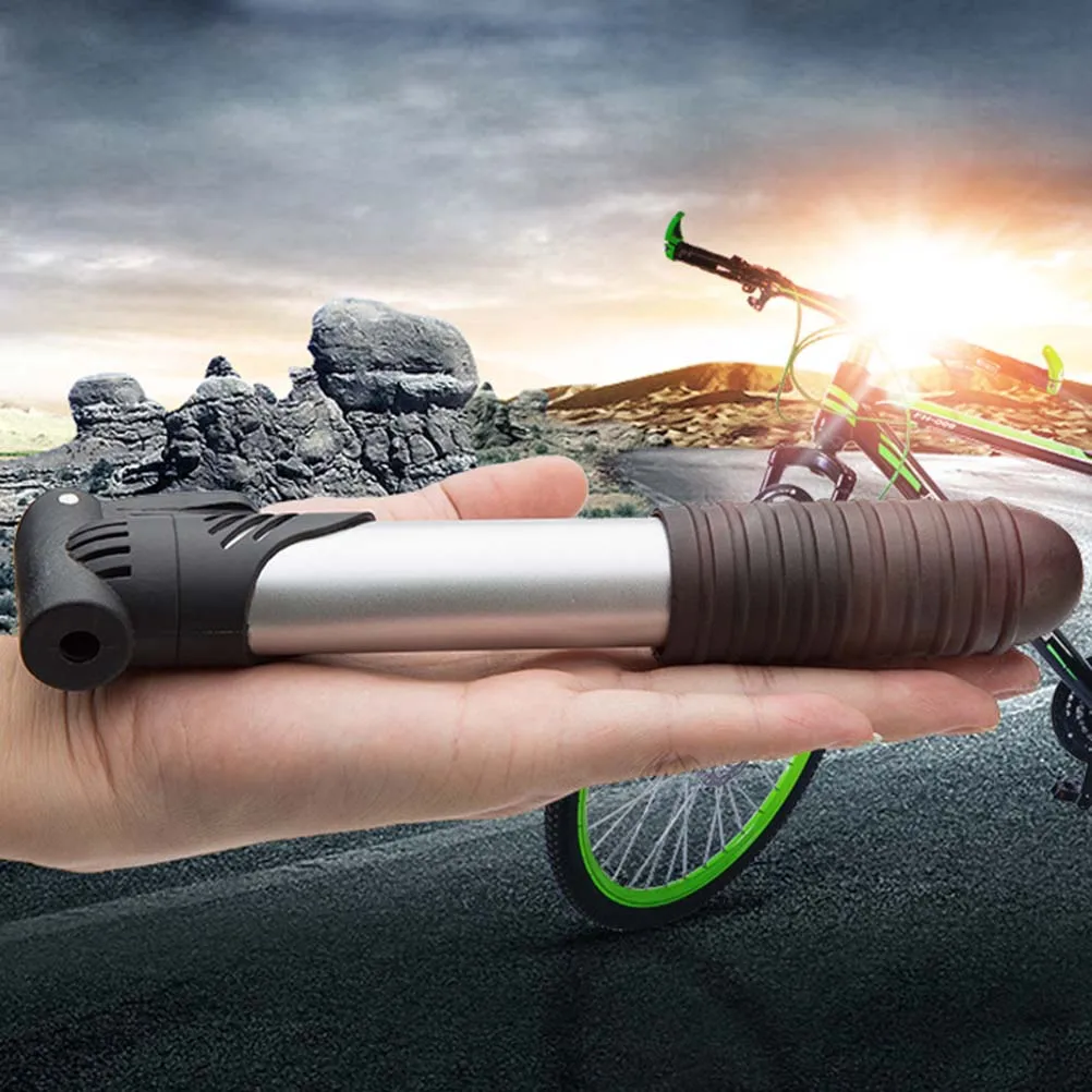 

Lightweight Aluminum Mini Portable Bike Tire Pump Telescopic Air Inflator For Tire Pump Durable