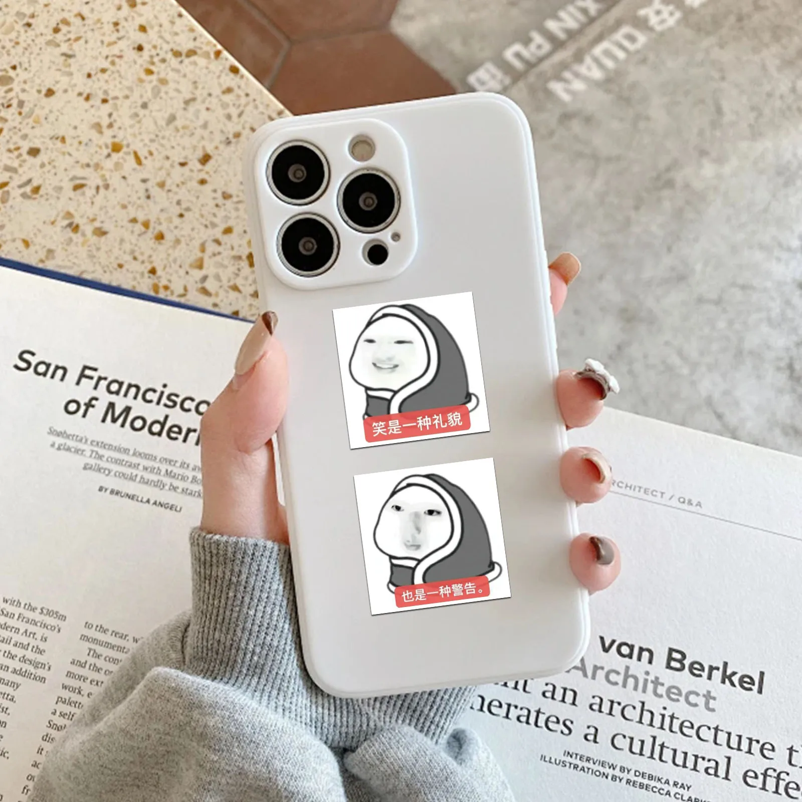 50/100/200PCS Sakuya Sticker Account Material Phone Case Laptop Luggage Water Cup Waterproof Stickers