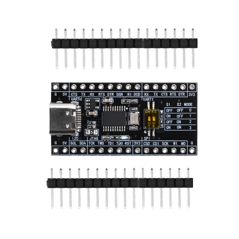 CH347 وحدة لوحة تطوير Type-C USB 2.0 عالية السرعة USB إلى UART / I2C / SPI / JTAG / GPIO مفتوحة المصدر USB-HS-Bridge