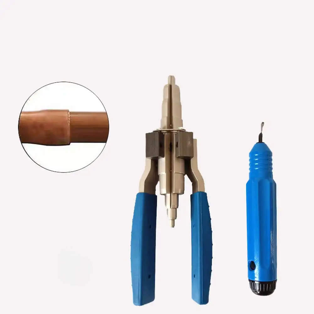 6-22mm Manual Tube Expander VST-22C Copper Tube Flaring New Combination Trimming Burr Portable Folding