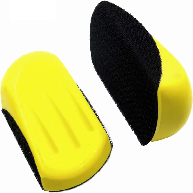 

100 Pcs/1 Carton Popular Design Hand 5 Inch Pads Mouse Shape Round Sanding Blocks for Automotive