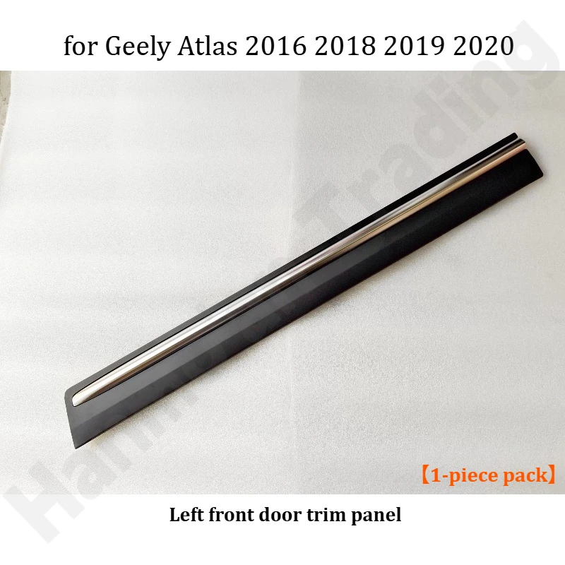 Panel anti gores pintu depan dan belakang/panel dekoratif eksterior/aksesoris dekoratif untuk Geely Atlas 2016 2018 2019 2020