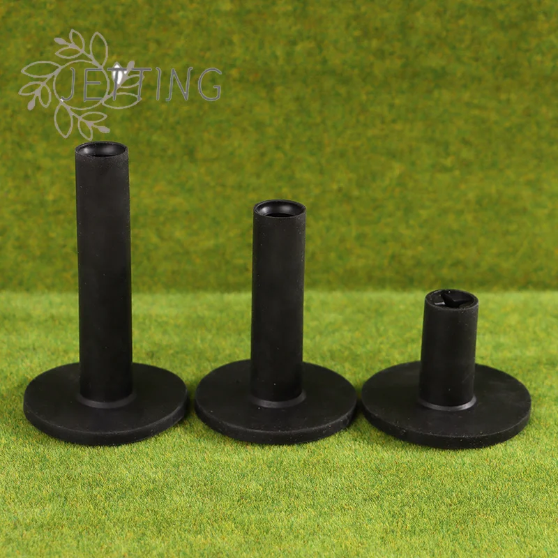 Hot 1Pc Durable Rubber Golf Tees Holder Golf Driving Range Tee Practice 4 Heights Ball Holder for Driving Ranges Mats Practice