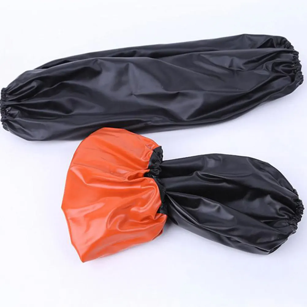 

Waterproof Oversleeves PVC Kitchen Arm Cover Oilproof Cooking Gardening Cleaning Protector Work Men Arms Sleeves