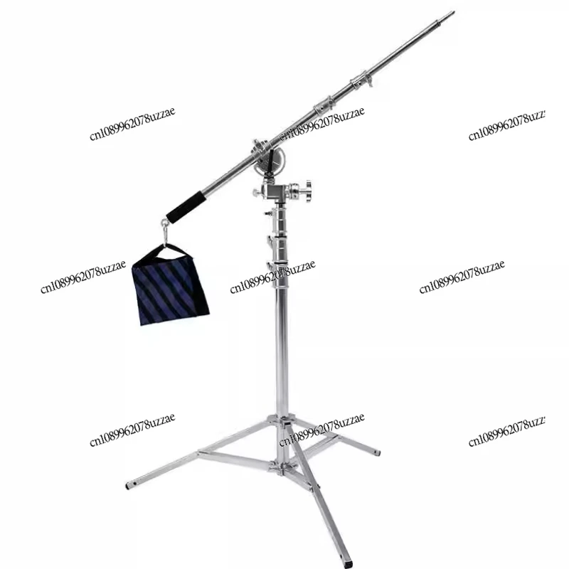 Plate Oblique C Bold Light Shadow Stand Stainless Steel Bracket Frame Magic Room Type Crossbar Cross Leg Arm  Flash Flag Top