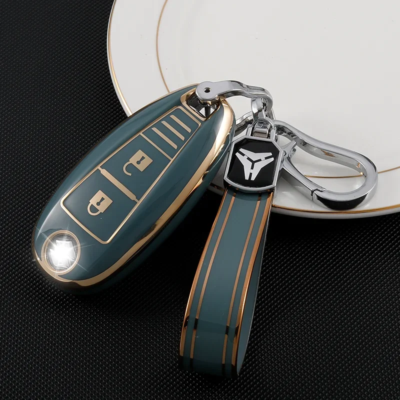 TPU Car Key Case Cover for Suzuki Vitara Swift Ignis Kizashi SX4 Baleno Ertiga Samurai S-Cross Shell Fob Keychain Accessories