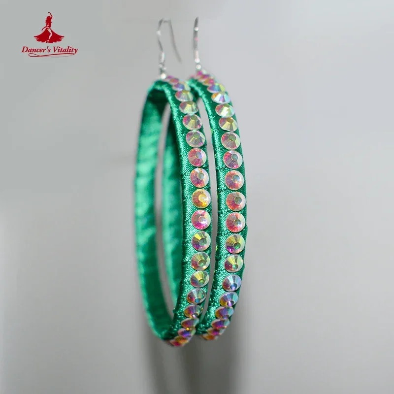 الوطنية القياسية اللاتينية الشريط أقراط المهنية رومبا Chacha المنافسة أقراط الكبار الفتيات الملحقات السوداء