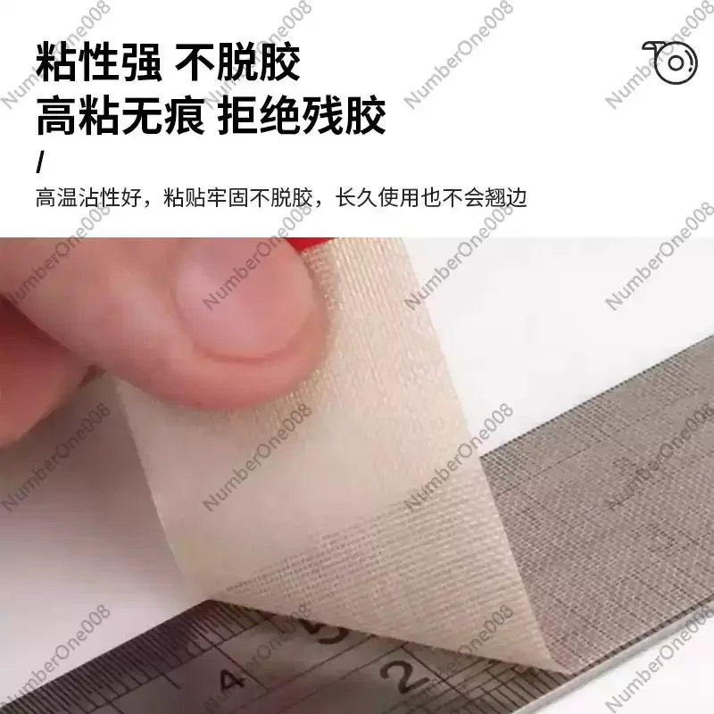 30pcs High Temperature Tape 0.13mm x Width 13 19 25mm x 10m Waterproof Single Sided Tape Industrial Grade
