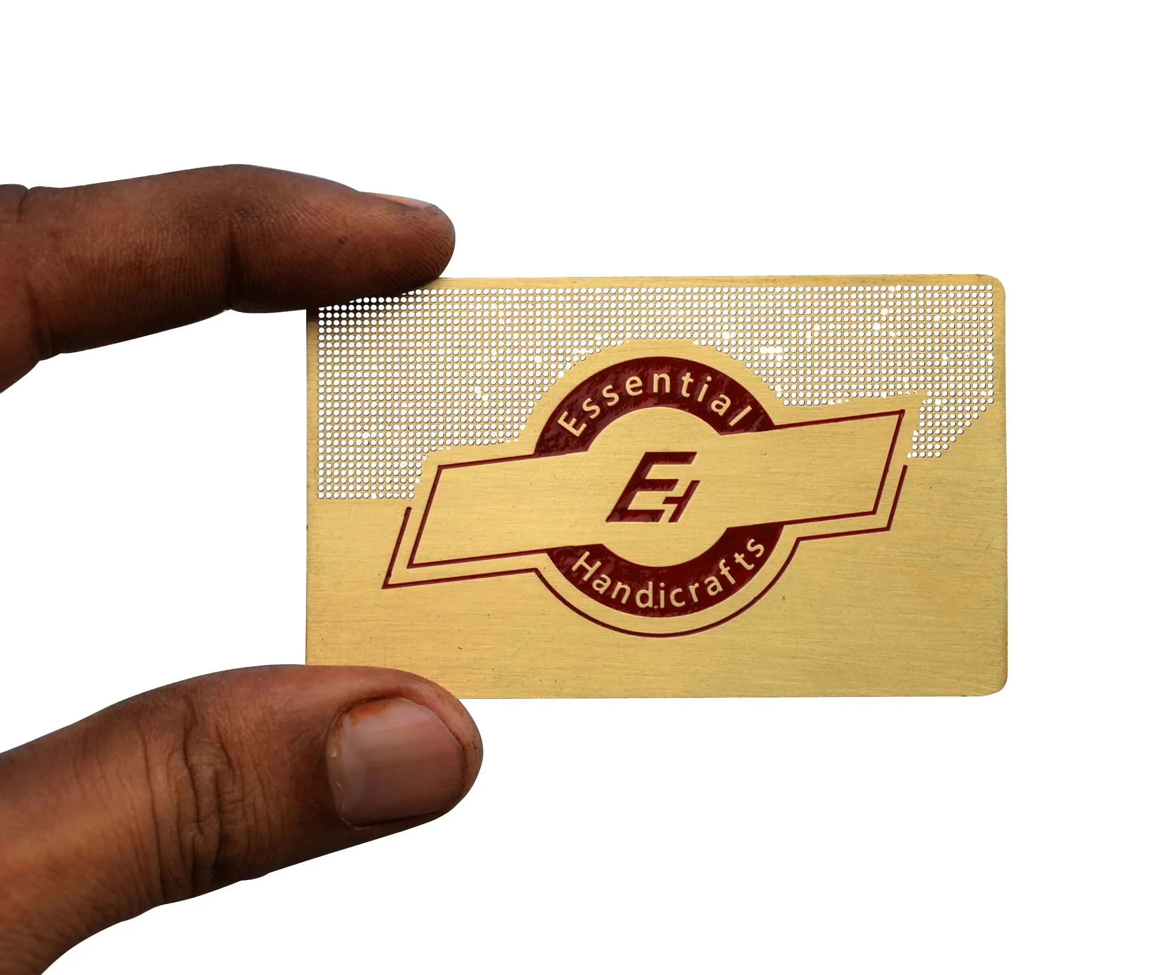 

Индивидуальные изысканные качественные металлические визитные карточки с гравировкой, табличка с именем из нержавеющей стали на заказ, пустой стиль, подарок, ремесло, применение