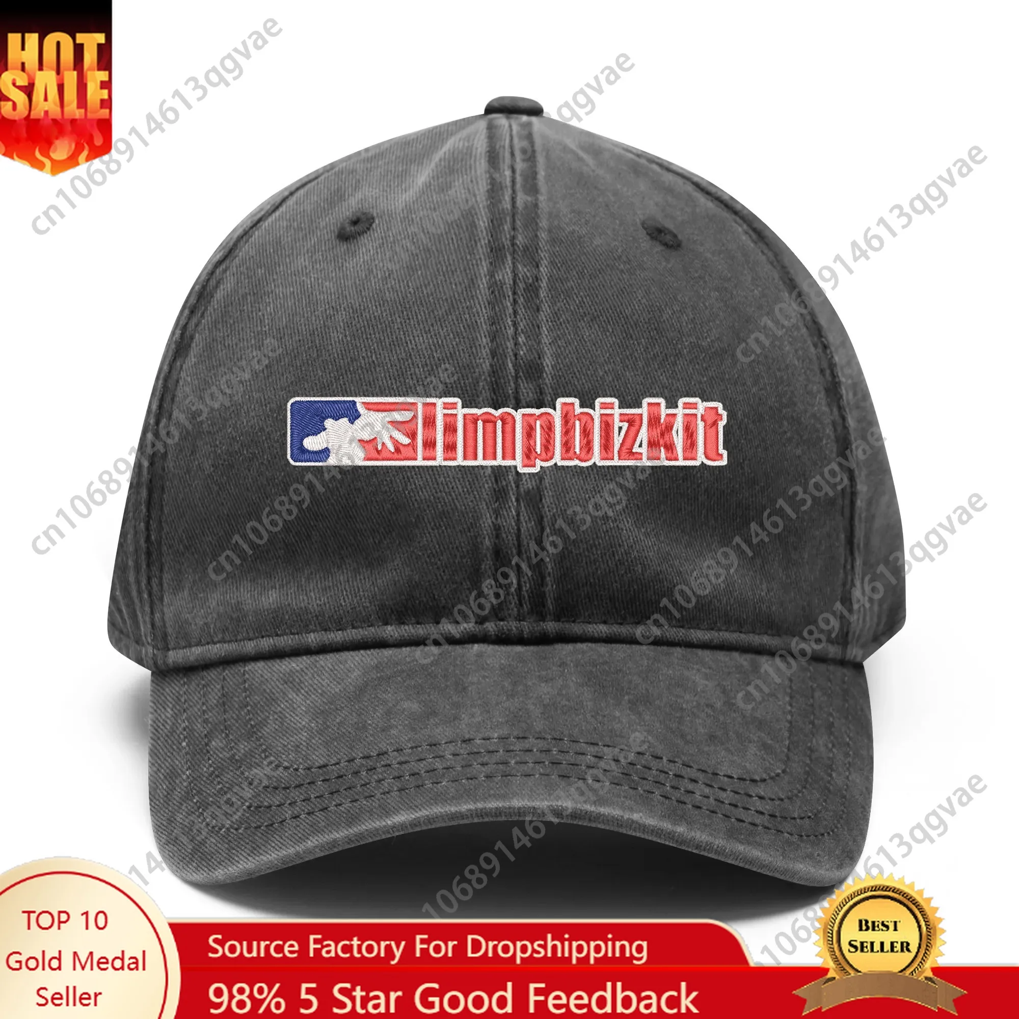 

Limp Bizkit Metal Rock Band Embroidery Hats Mens Womens Sports Baseball Hat Customized Cap Personalized Text Cowboy Trucker Cap