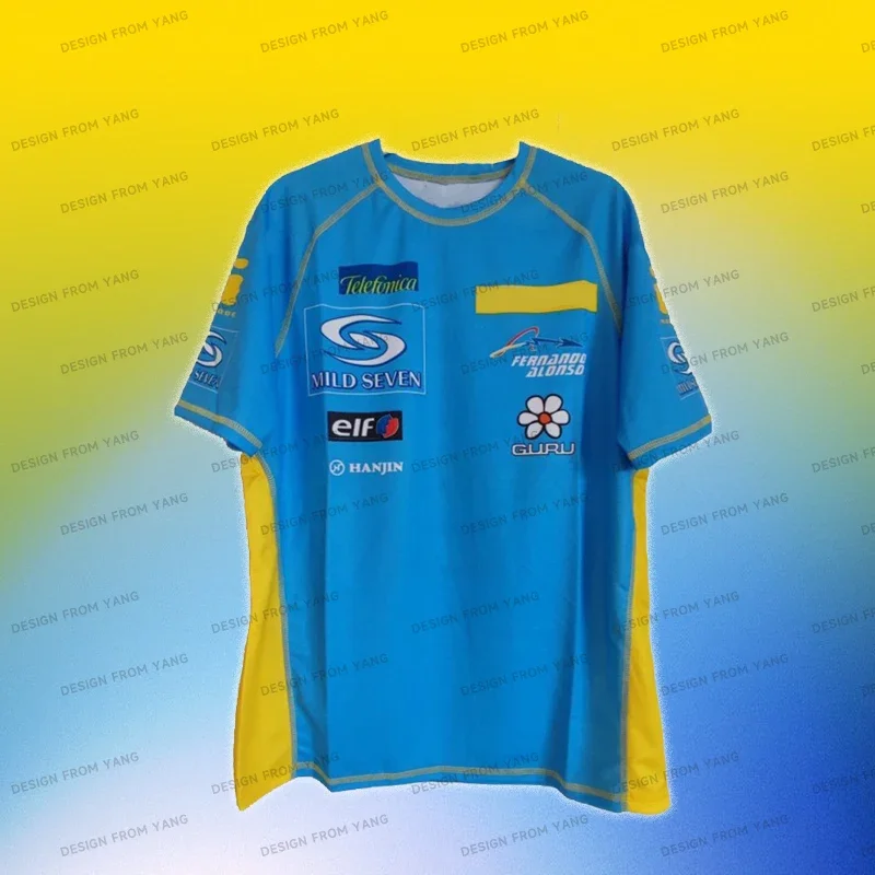 2026Summer Hot Selling 3d Printed Spanish Aston Driver Fernando Alonso Fans T-shirt ，Breathable Extreme Sports Men's T Shirt