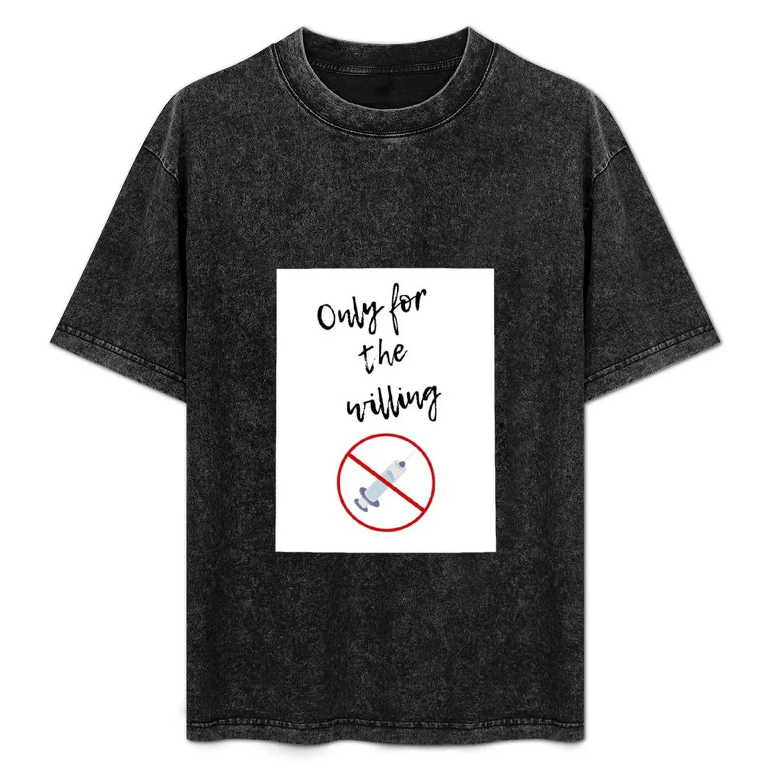 

vaccine for those willing T-Shirt Halloween Casual T-Shirt