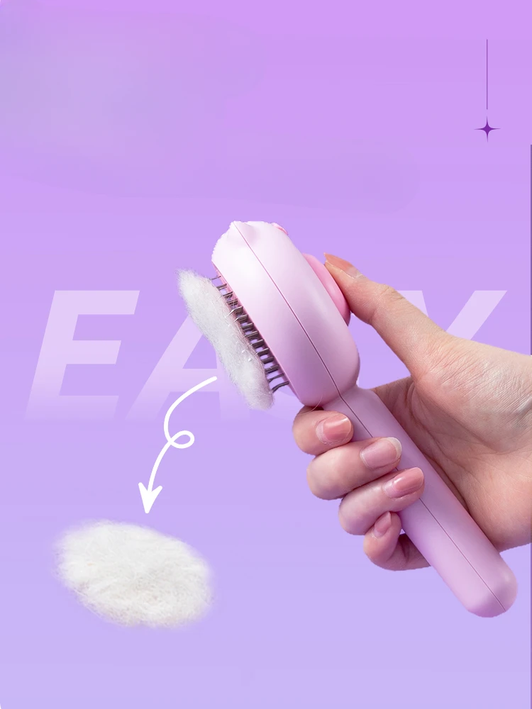 Pet Comb Brush for Combing Hair Comb Float Hair Cleaning Needle Comb Cat Dog Supplies