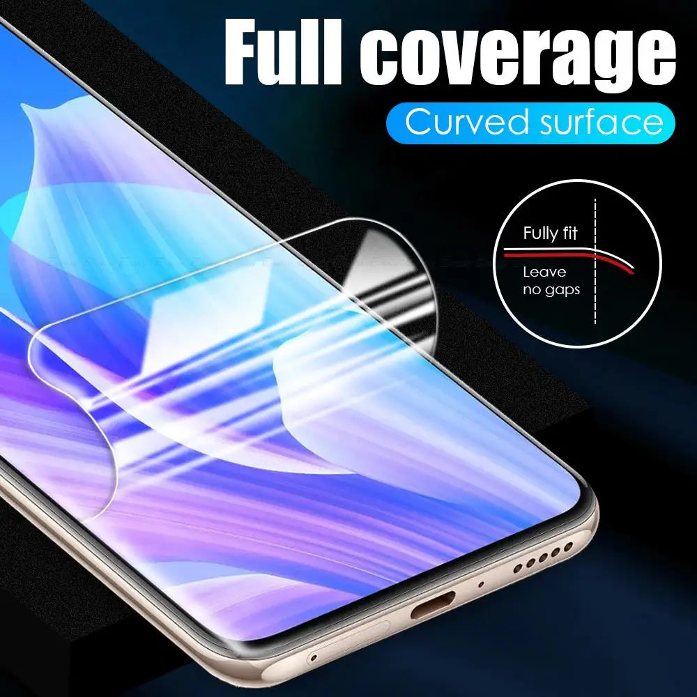 2Pcs Hydrogel Film Screen Protector For Asus Zenfone 8Z 8 7 Pro ZS590KS ZS670KS ZS671KS Flip ZS672KS Full Cover Film Not Glass