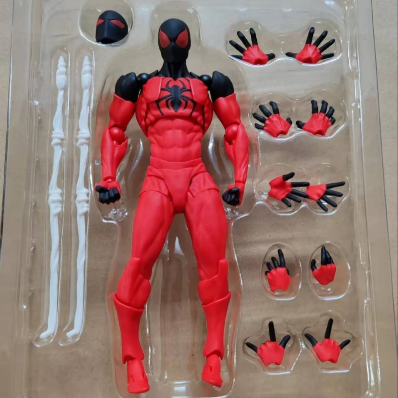 

New 15cm The Avengers Movie Figure Spider-Man Peripheral PVC Model Joints Can Move Statue Desktop Ornaments Birthday Gifts Toys