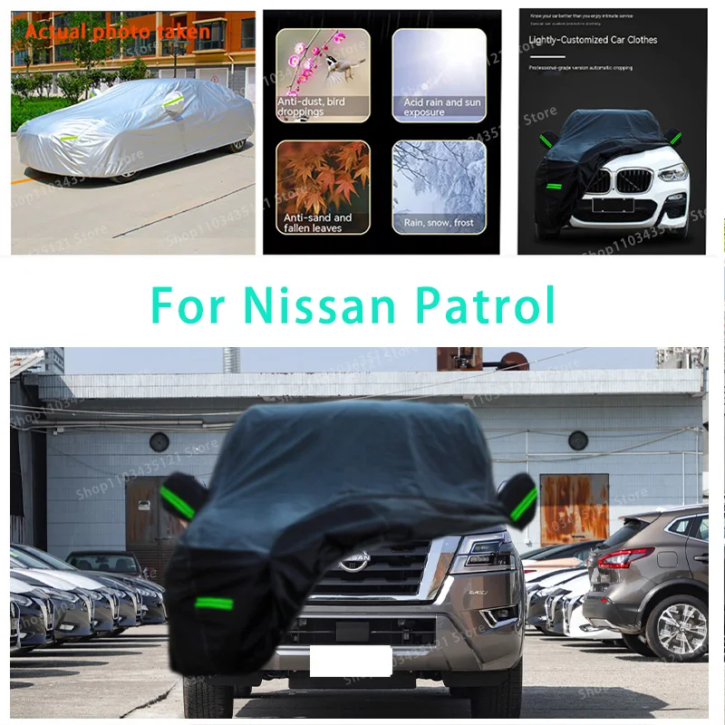 

For Nissan Patrol auto body protection, anti snow, anti peeling paint, rain, water, dust, sun protection, car clothing