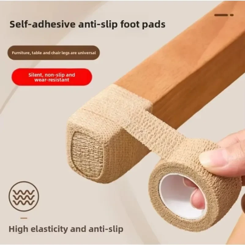 

Самоклеящиеся войлочные защитные накладки для дома, 4 см, ножки стула, защита пола, бесшумная мебель, ножки стола, нескользящие коврики