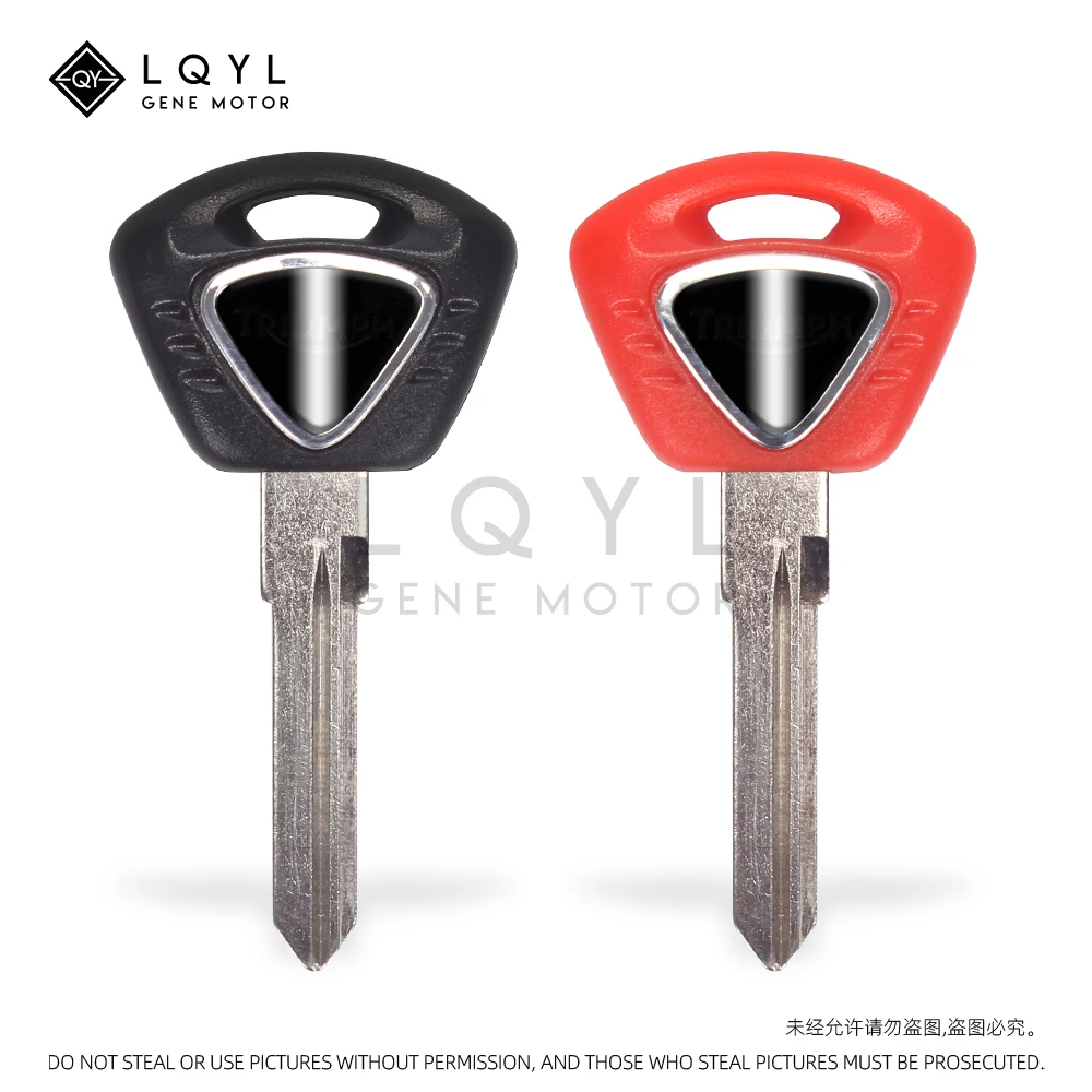 LQYL Blank Key Motorcycle Replace Uncut Keys For Triumph T100 T900 T800 Street Triple 675 600 1050 Tiger 800 T955 T 120 900 955