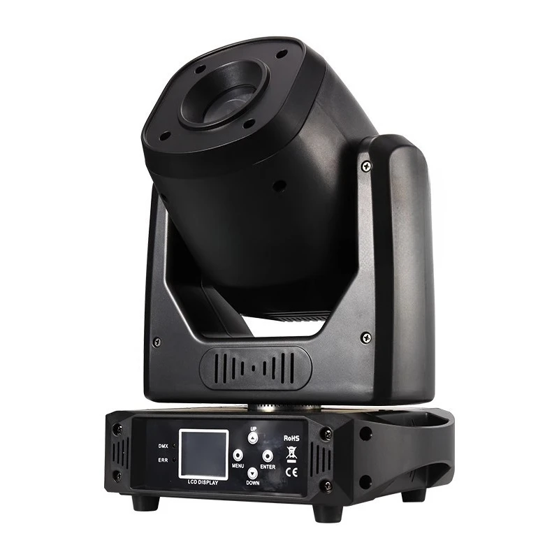 

120W moving head beam of light KTV rotating led pattern spotlight box dancing ambient light small steel cannon stage light