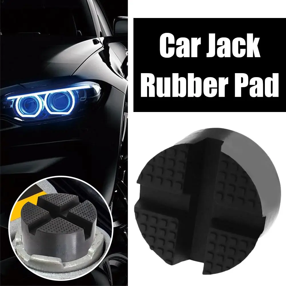 Grooved Trolley Rubber Jack Pad Floor Frame Rail Protector Pinch Weld Side Floor Support For Car Truck 2-3 Tone Unive Q4p5