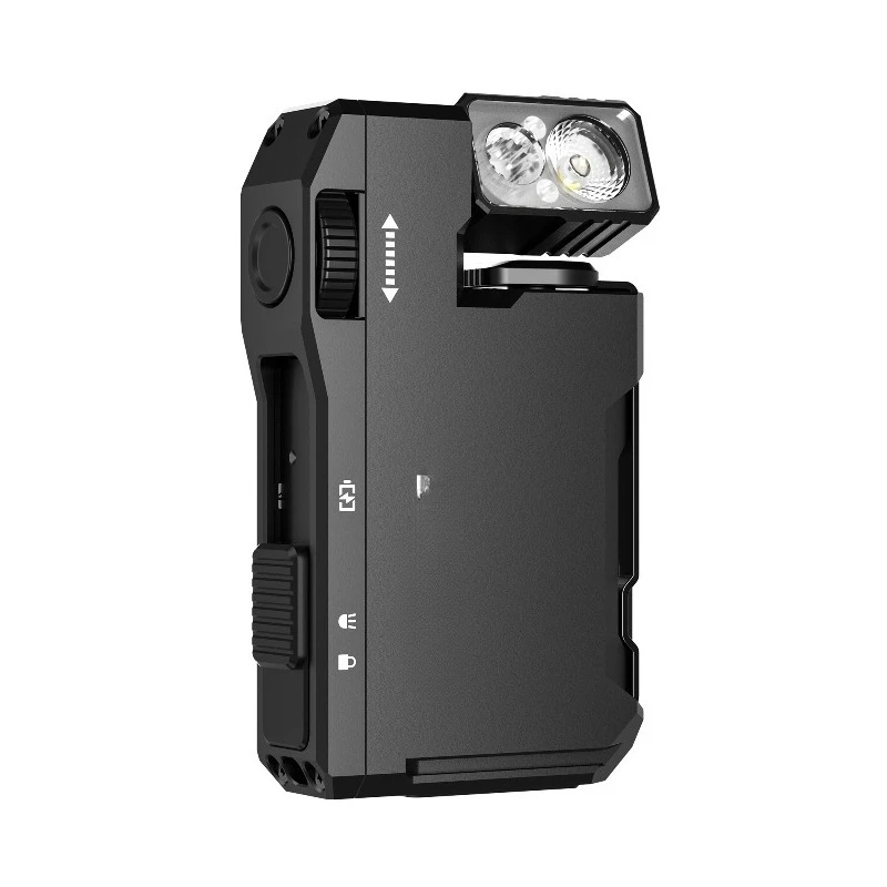 G5 portable light magnetic suction EDC strong light flashlight RGB red and blue flash mountaineering