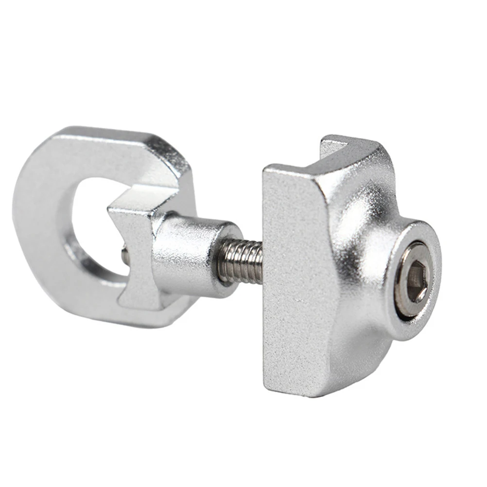 

The Chain Tensioner Bicycle Chian Tentioner Roller Bike Regulator Fold Silver Accesories Biking Accessories Work