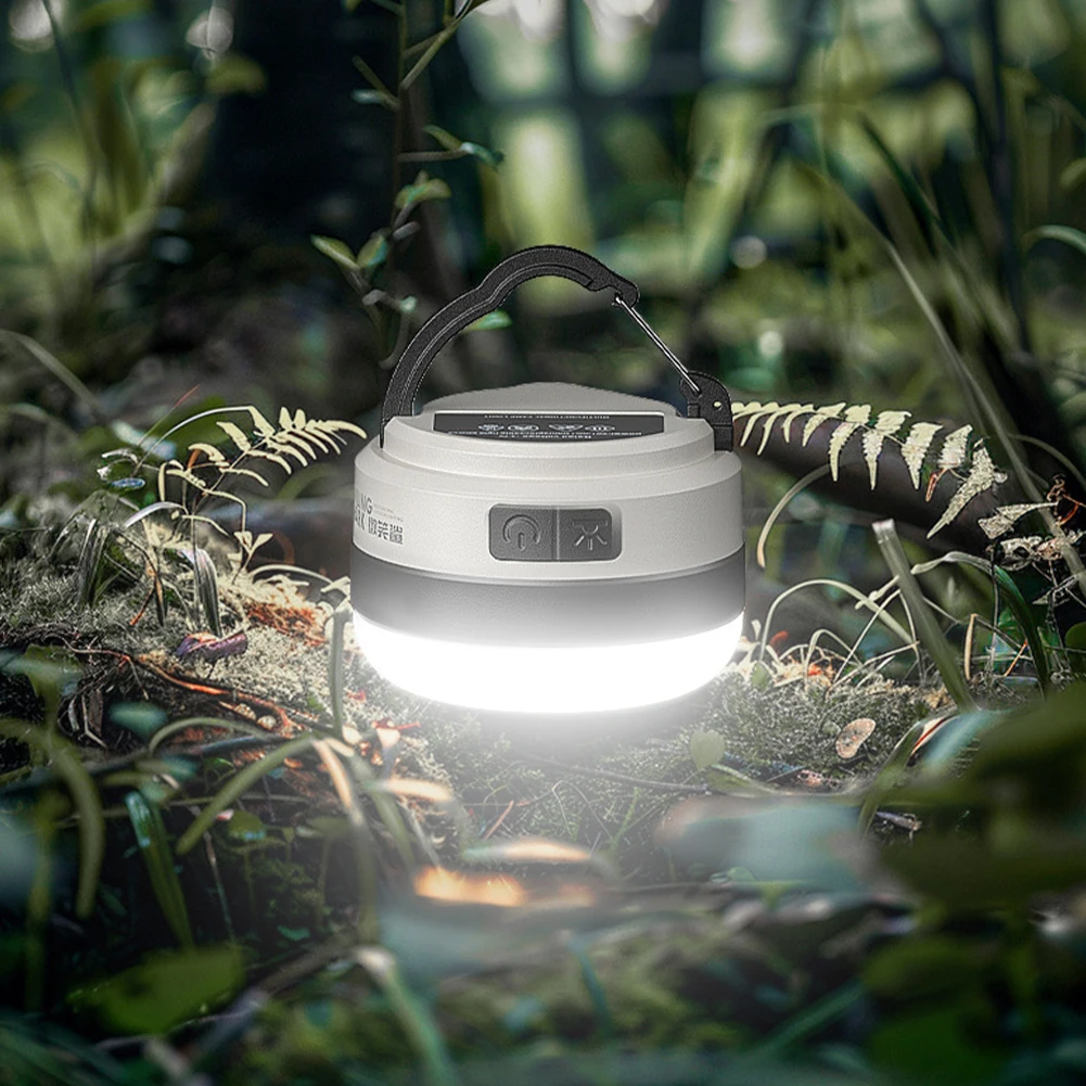 

F2 Camping Tent Light Rechargeable Outdoor Camping Light Portable Account Floodlight for Camping Hiking Backpacking Fishing Use