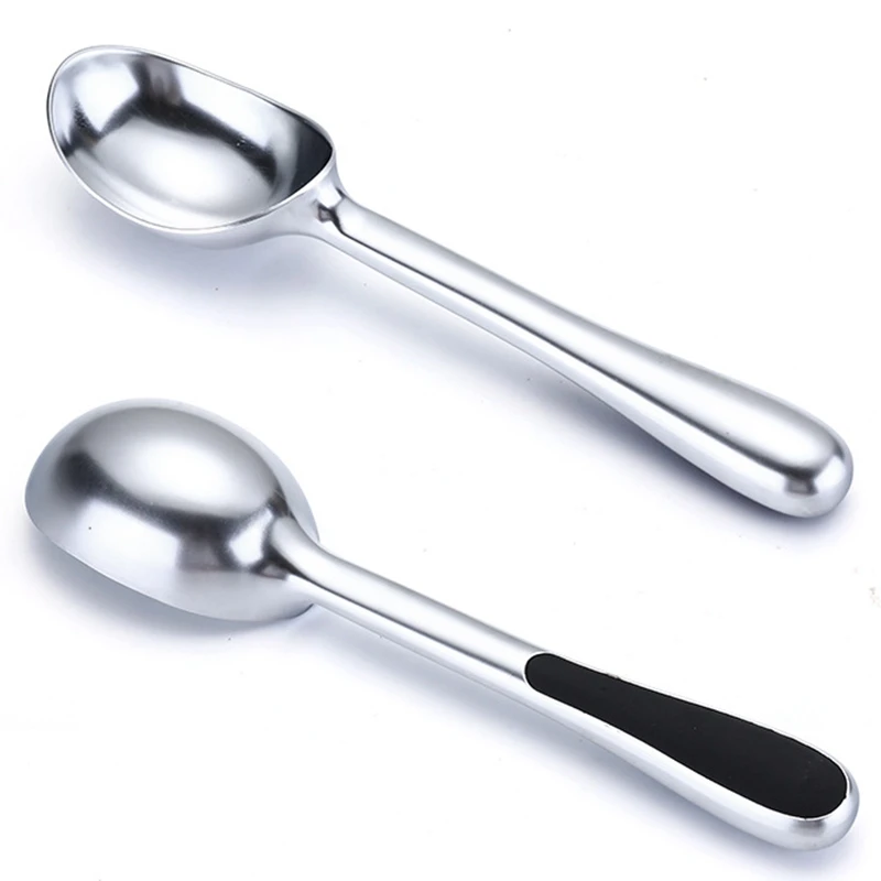 Ice Cream Scooper Kitchen & Dinning Solid Ice Cream Scoop, Kitchen Scooper With Non-Slip Rubber Grip, Scooping For Hardest Ice C