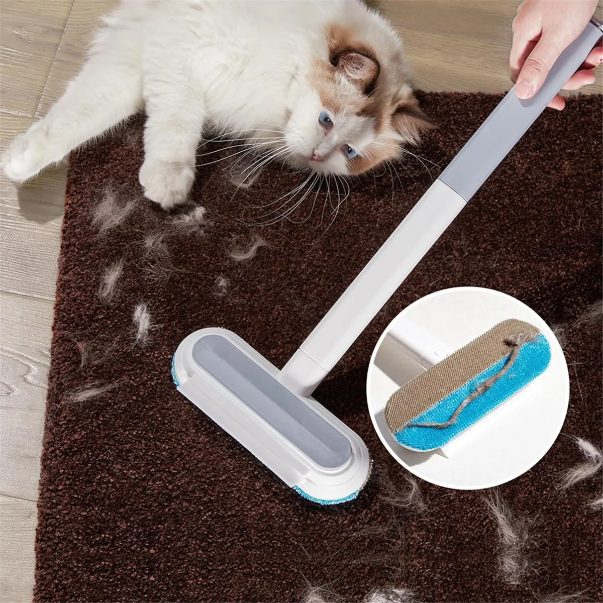 Furniture,Dog Hair Remover for Couch,Reusable Roller,Pet Hair Removal Tool,Carpet Rake for Pet