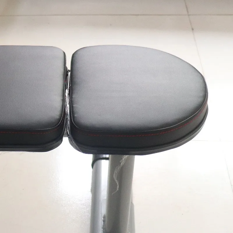 Commercial Home Gym Foldable Training Bench Comfortable Seat Flat Dumbbell Benches Racks Custom Color Modern
