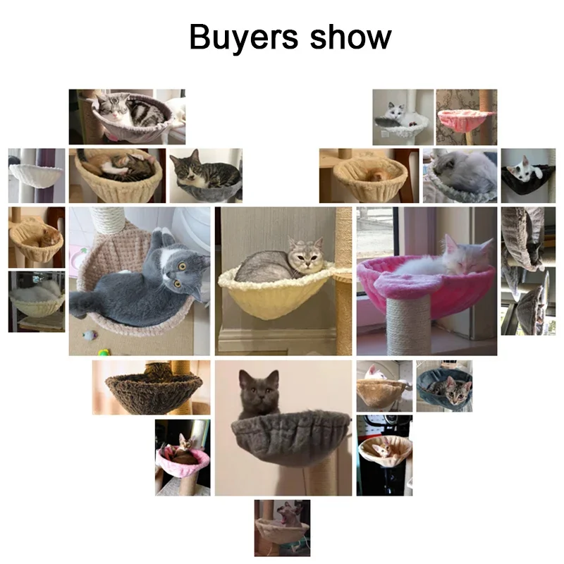 DIY Cat Tree Accessories Cat Scratching Post Scratch Support Ceiling Cat Climbing Tower Platform Cat House Hammock Pet Furniture