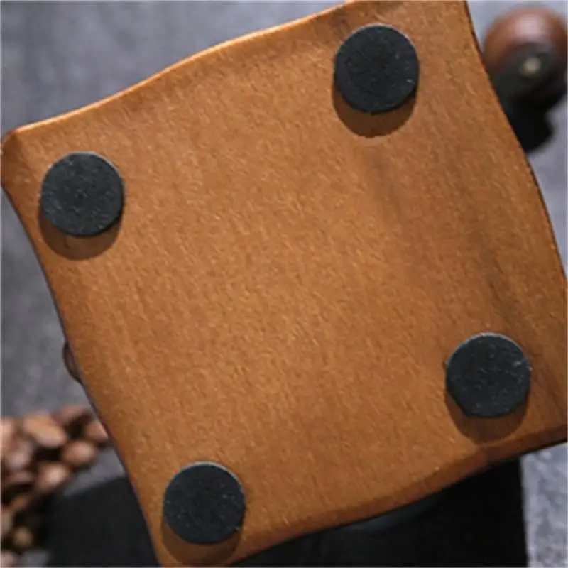 エスプレッソとフレンチプレスのためのマニュアルコーヒー豆グラインダーレトロスタイルのハンドクランク