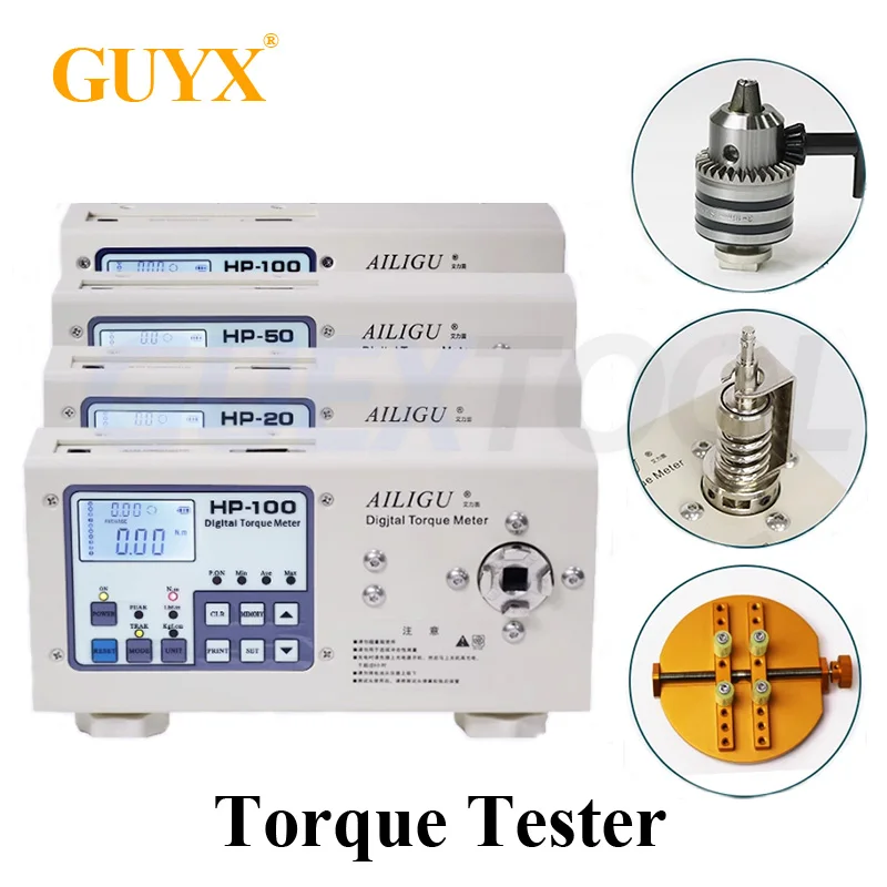 High Precision Digital Torque Tester Electric Batch Wind Batch Torque Tester Bottle Cap Motor Screwdriver Wrench Torque Meter